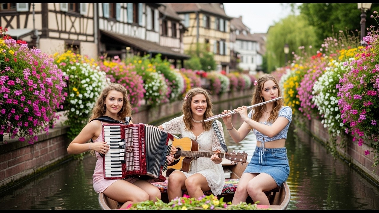 Flamenco Rumba Fusion!! Spanish Guitar, Flute & Accordion in Calm Mediterranean Chill Sound