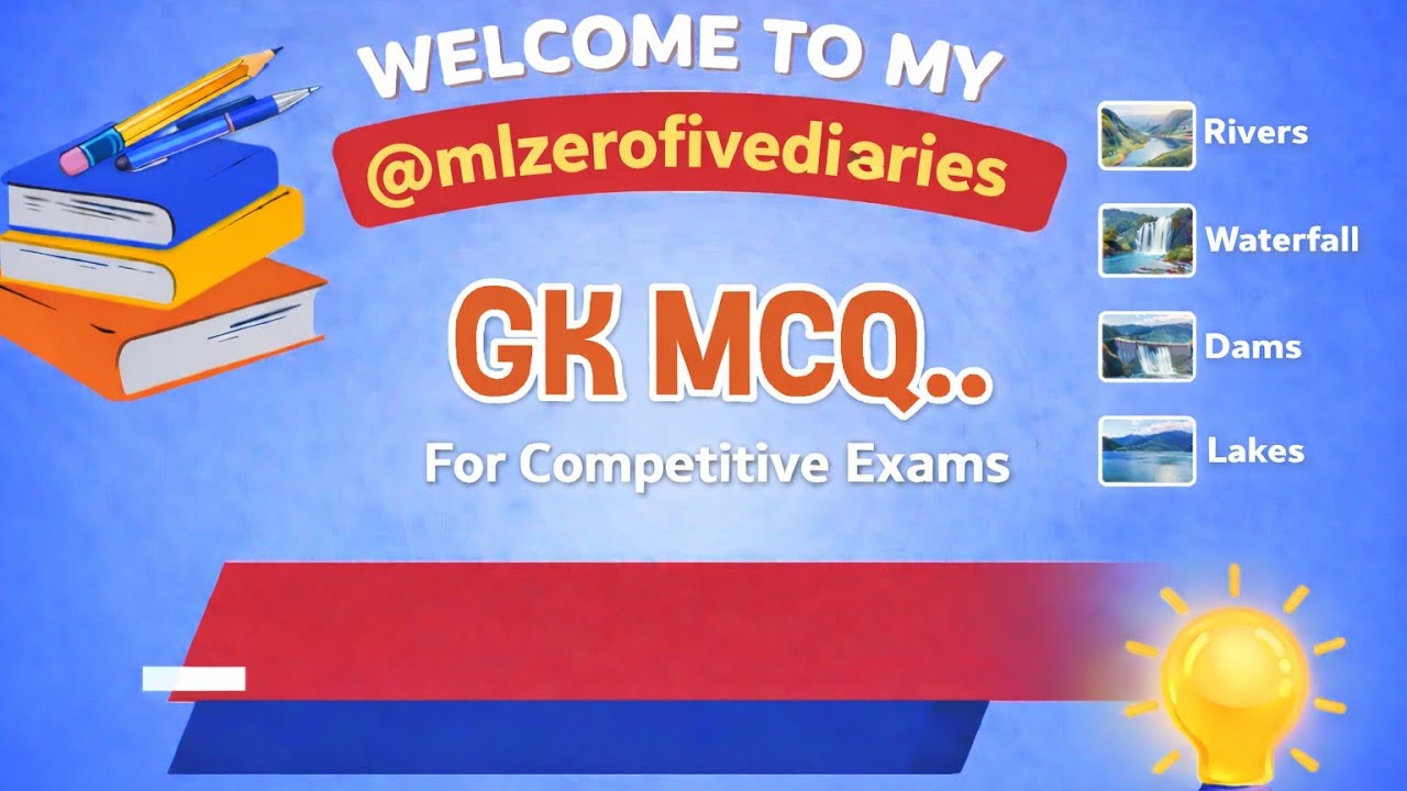 MCQs with Answers | GK & Exam Prep for DSC, MPSC, UPSC & more – watch, practice, and grow 📖✍️##03 