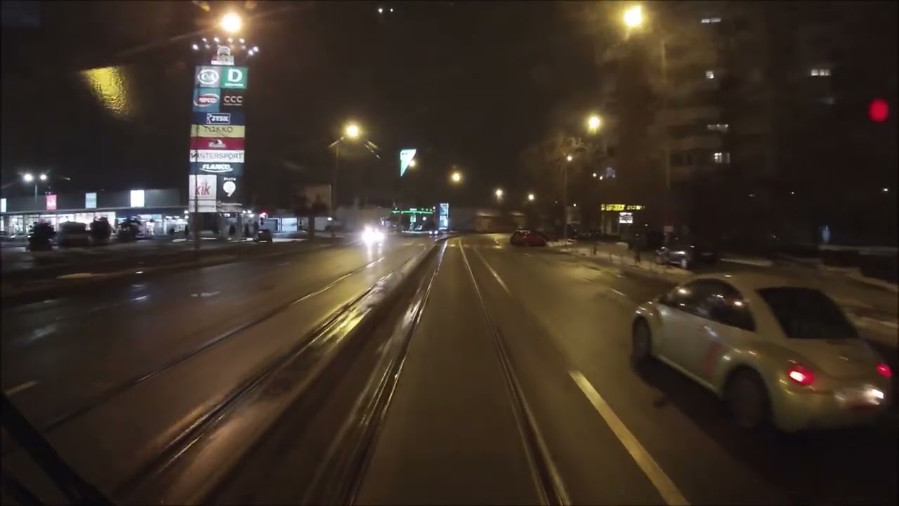 Cab View Linia 10 Oradea. Tatra KT 4DM
