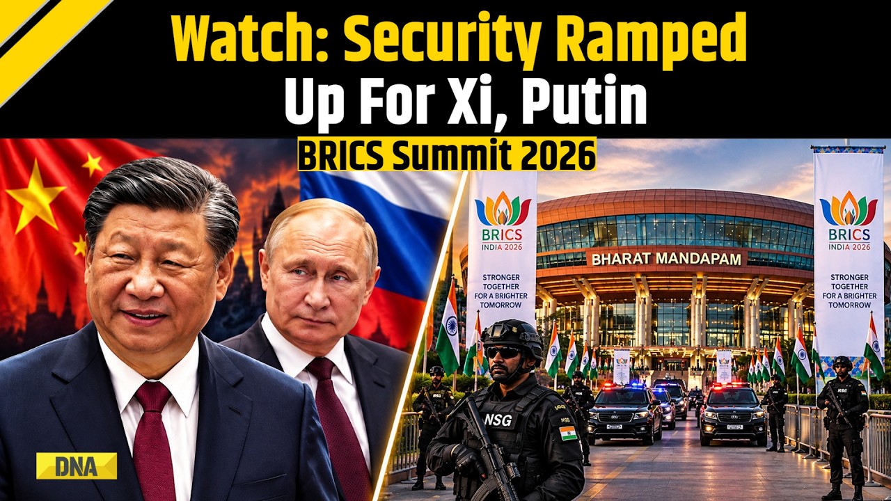 BRICS Summit 2026: Inside Delhi&rsquo;s Security Fortress For Putin & Xi | How Security Is Being Ramped Up