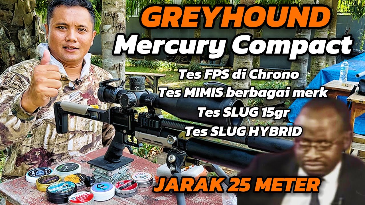Test FPS Mimis Slug Greyhound Mercury Compact