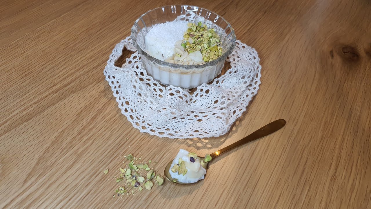 Mhalbiyye | unglaublich lecker | arabischer Milchpudding [total einfach & schnell] wie kochen?