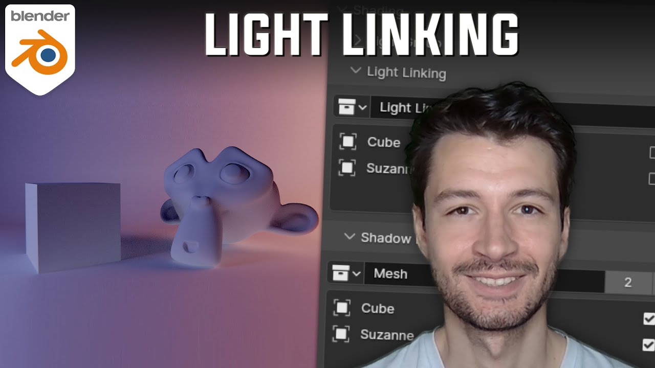 LIGHT LINKING | Blender 4.0 [TUTO FR]
