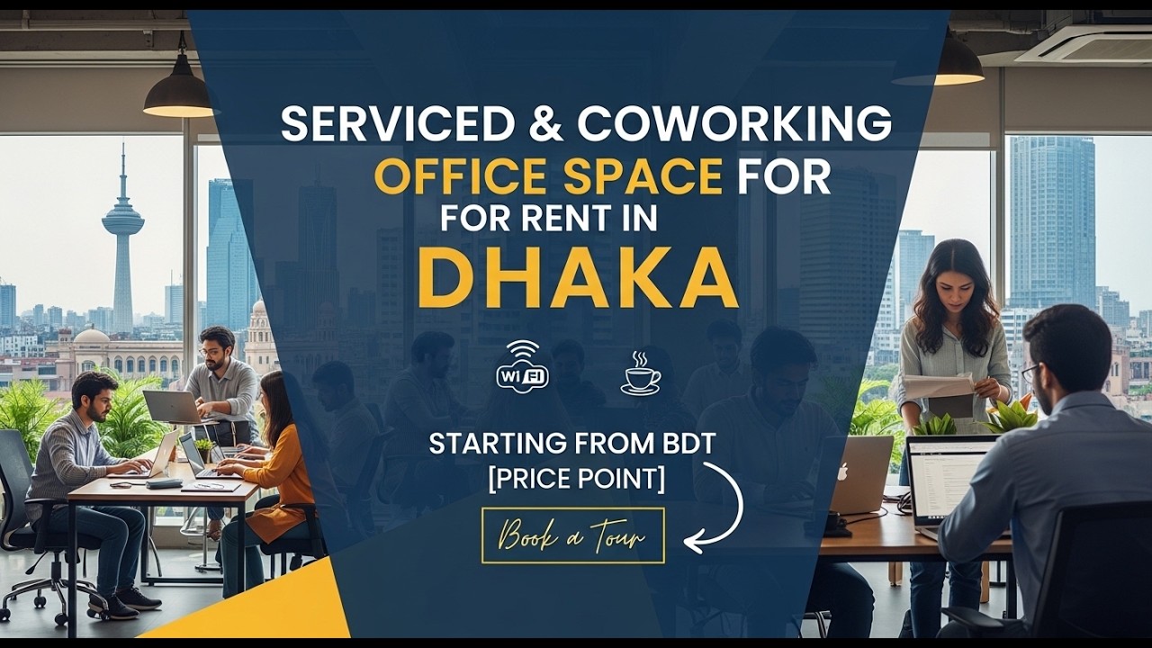 Serviced & Coworking Office Space for Rent in Dhaka | Furnished Business Offices &ndash; Host Bangla