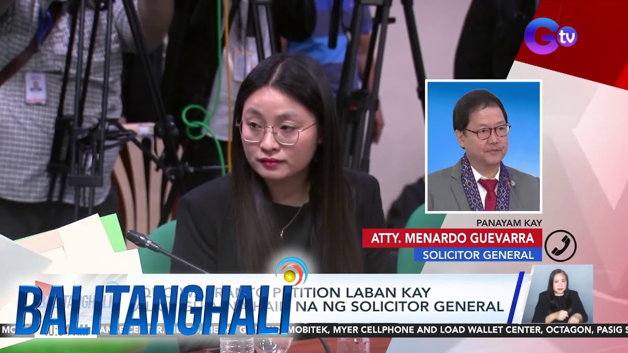 Panayam kay Atty. Menardo Guevarra, Solicitor General (July 30, 2024) | Balitanghali