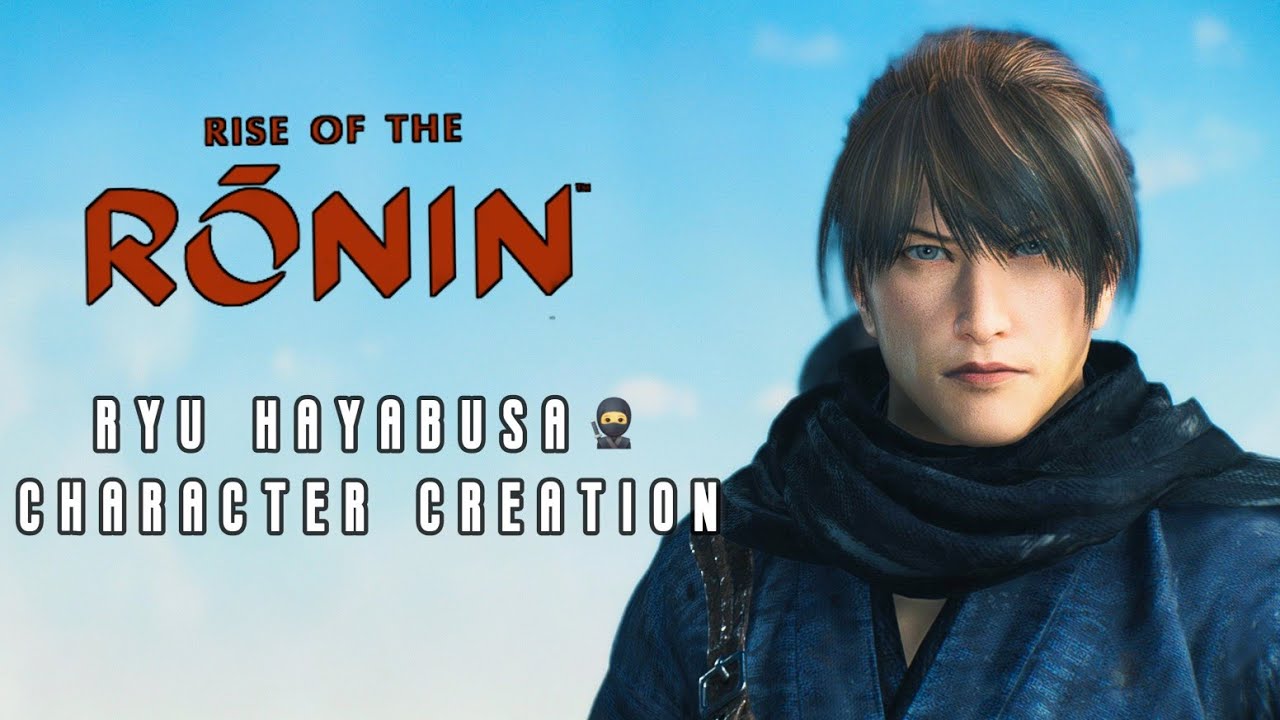 Rise of the Ronin Ryu Hayabusa Character creation guide 🥷 Please Read Description 📚