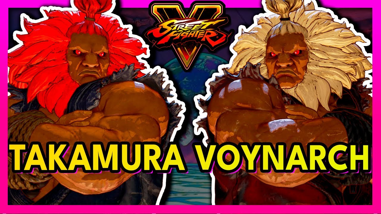 SFV 🥊 Takamura (AKUMA) VS Voynarch (AKUMA) 🥊 スト5  🥊 SF5 🥊 Street Fighter 5