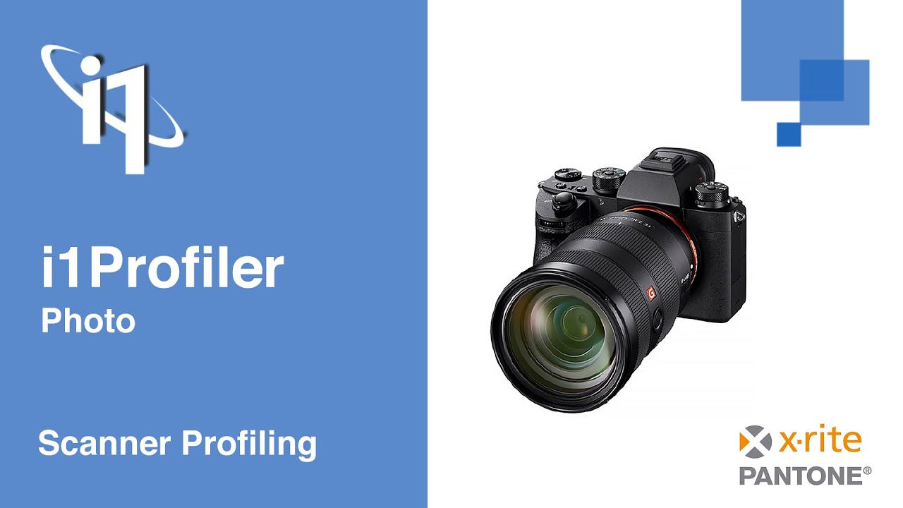 i1Profiler for Photo Scanner Profiling