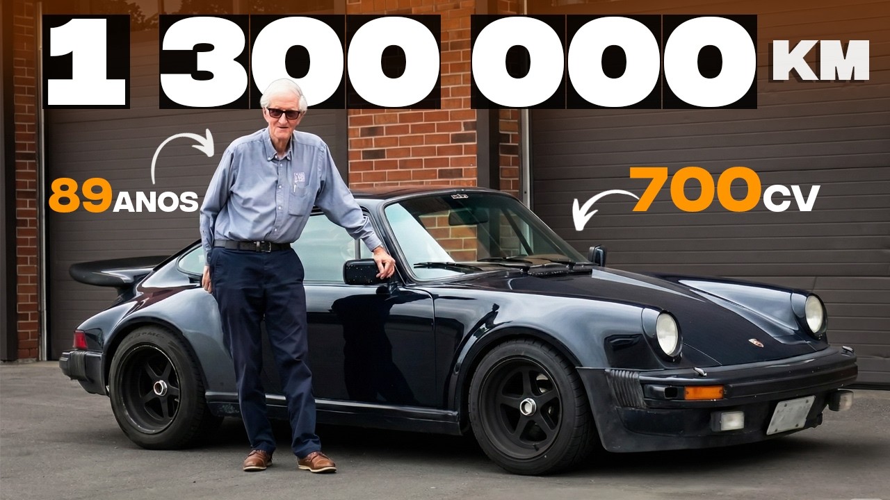 Driblando a Morte: Ele Segue Usando o seu Porsche 911 Turbo 1976 ATÉ HOJE