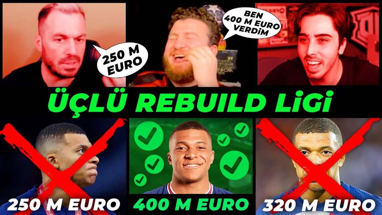 Kahkaha Krizi! En çok para veren oyuncuyu alır! | Üçlü Rebuild Ligi 