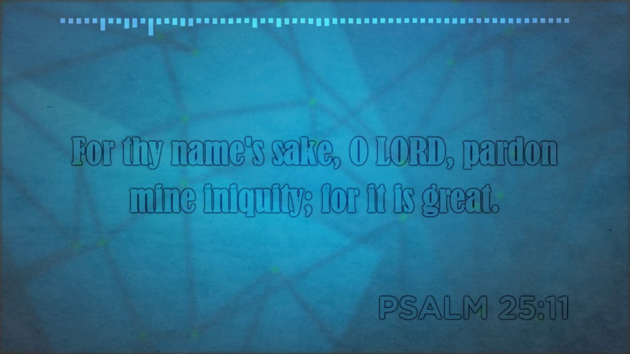 Psalms Of Confession