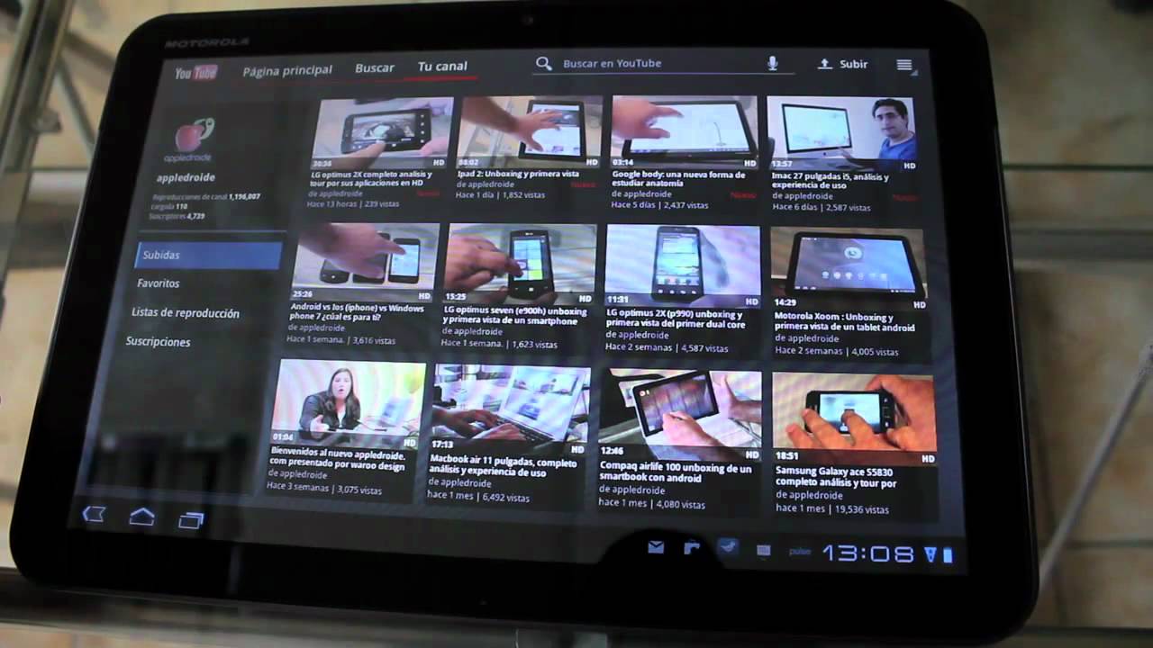 Motorola Xoom, análisis y experiencia de uso en HD