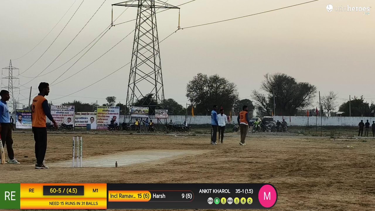 Madhorajpura 1 vs Renwal-1 live cricket match | Madhorajpura Panchayat Level Cricket Tournament 202