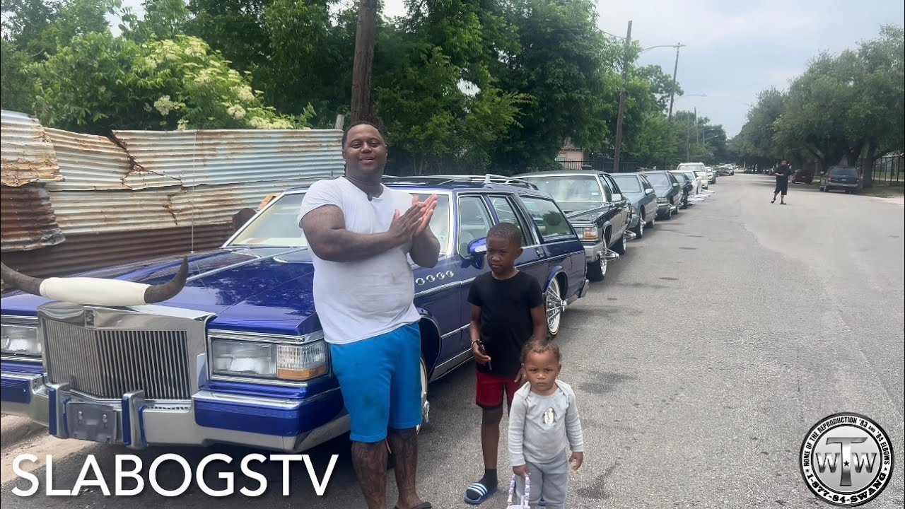 SlabOgsTv Ep.173: Derrick of C.A.C’s INSANE SLAB CAR COLLECTION! Loudest Car in Texas!