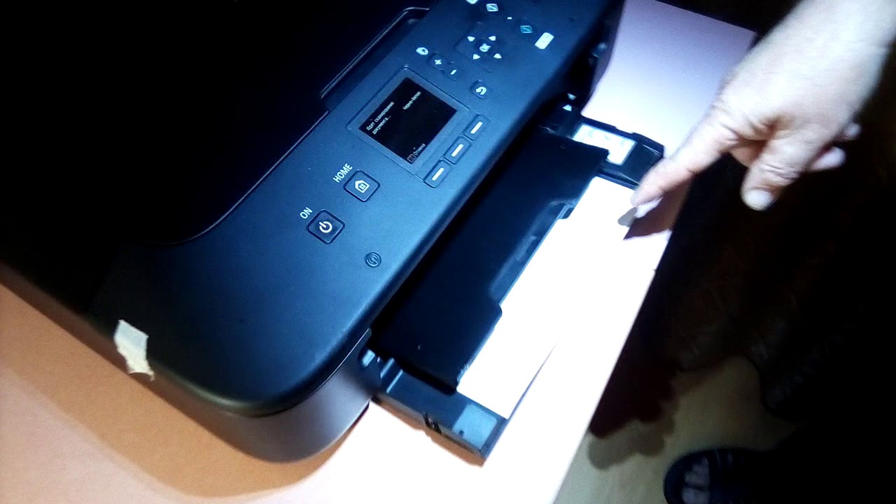 МФУ Canon Pixma MG 5640 не захватывает бумагу. Простое решение проблемы.