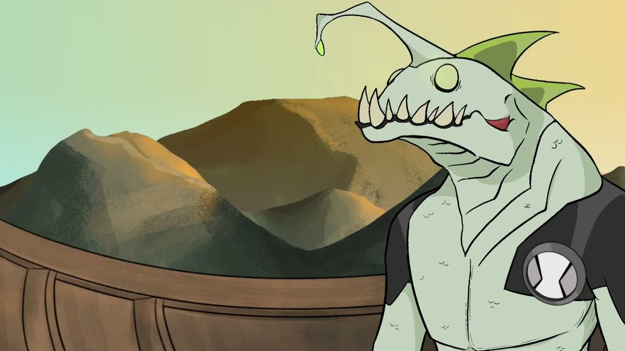 Ben 10 Fan RipJaws Animation | Transformation #ben10 #animation #youtubeshorts