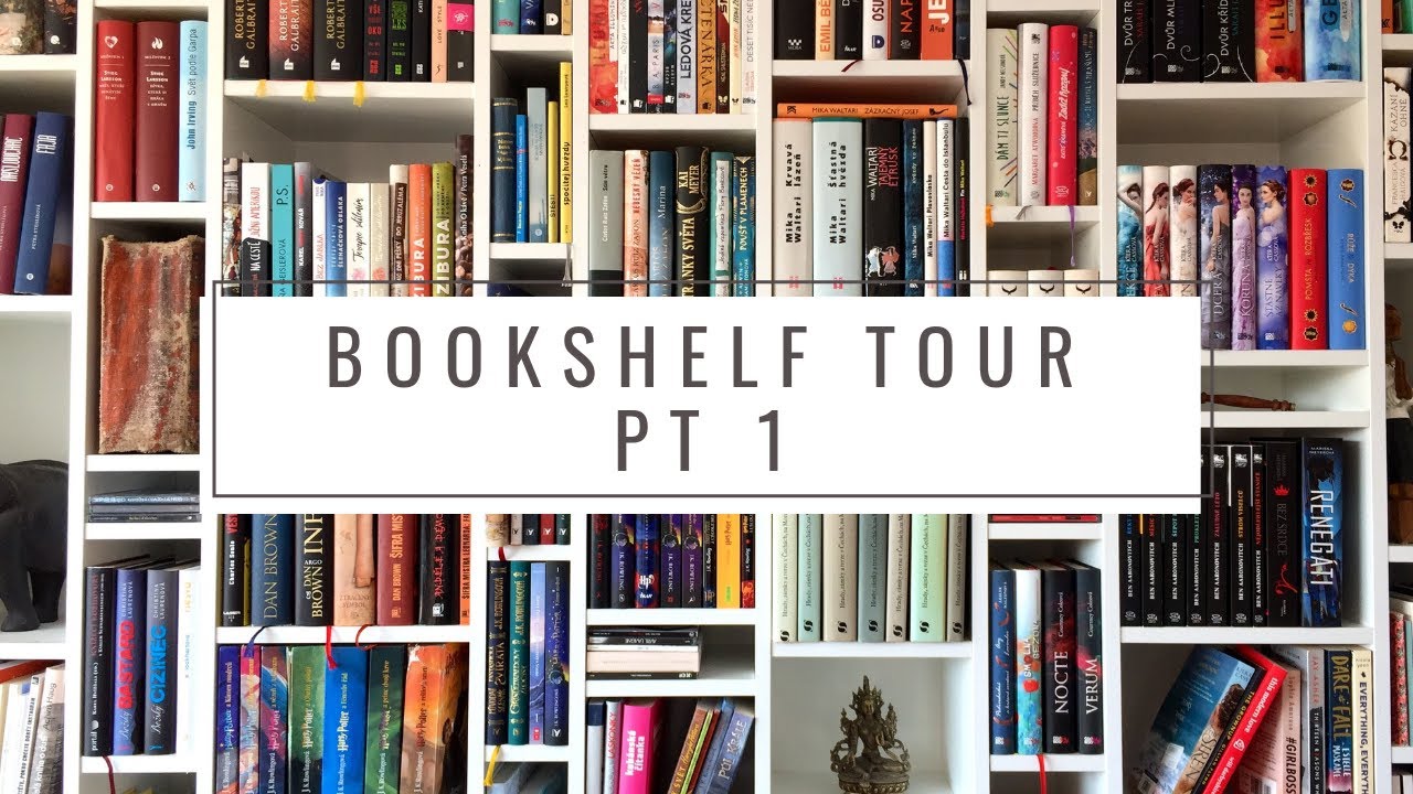 BOOKSHELF TOUR PT 1