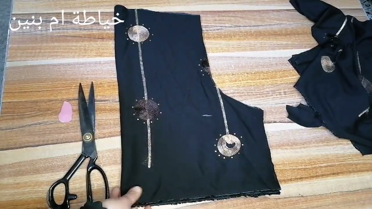 فصال دشداشه ام كسرات من جوه خصر وعلى اشبار للمبتدئين اتعلمي وانتي بالبيت