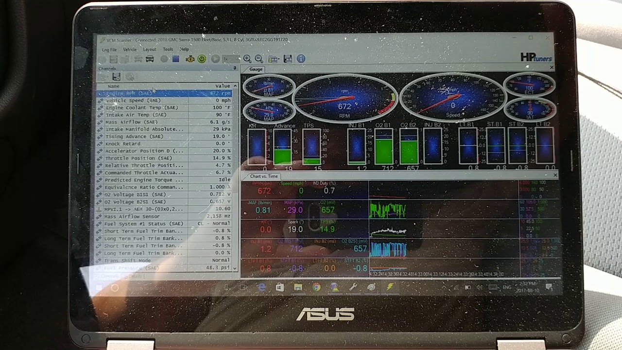 Taking A Scan With HP Tuners