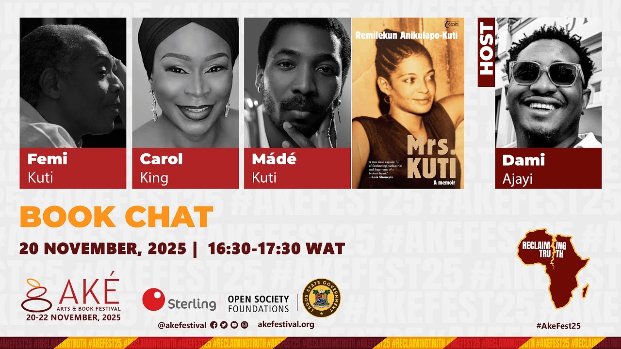 Ake Festival 2025 | Book Chat | Mrs Kuti