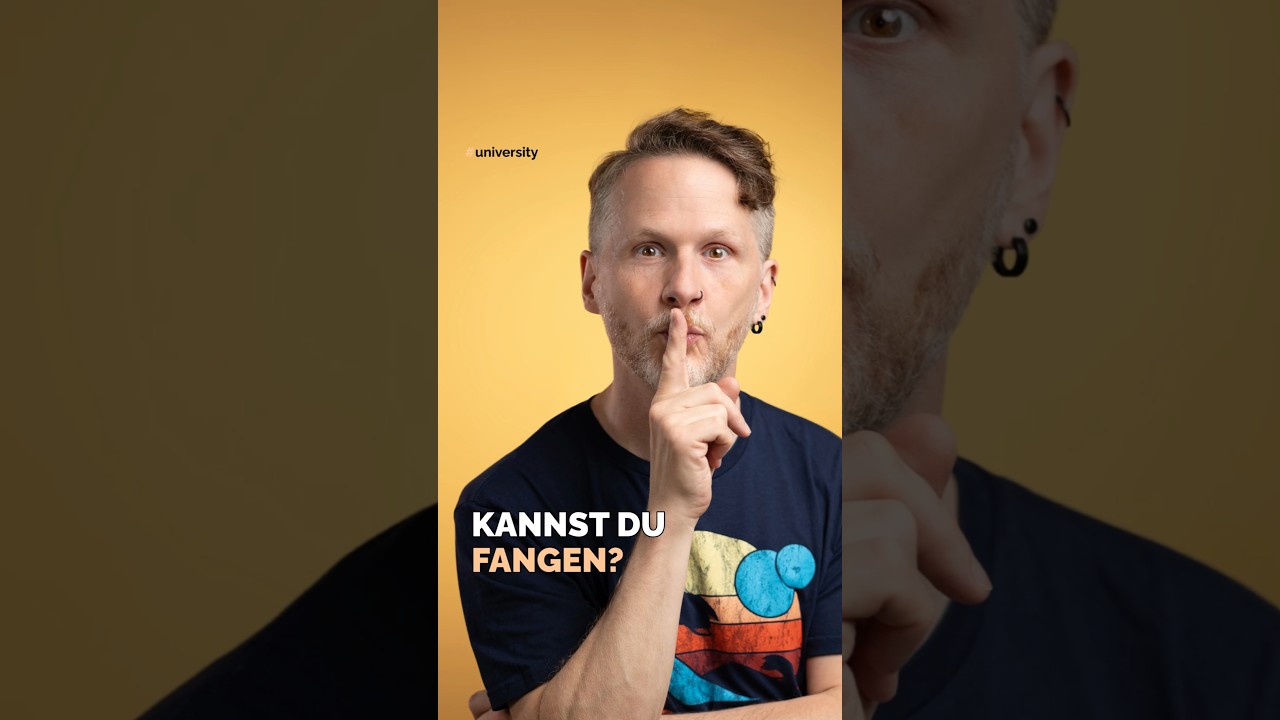 Kannst du fangen? 