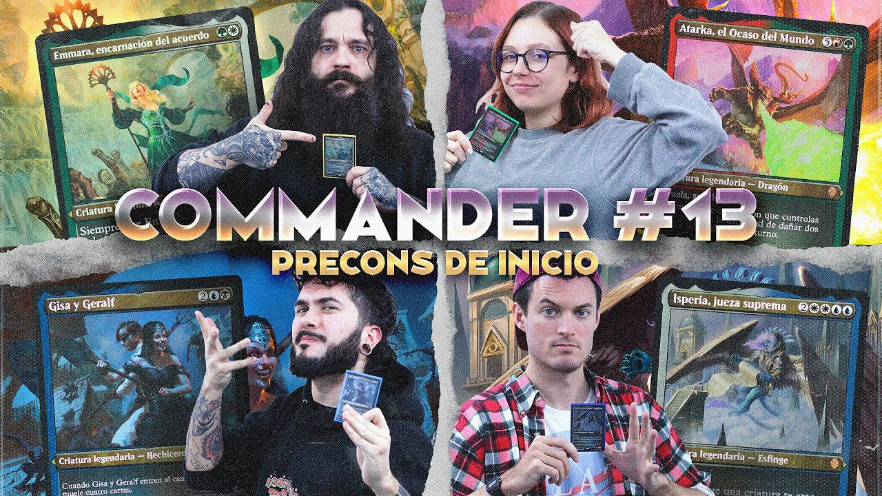 COMMANDER ep. 13 | Mazos de inicio con Carles Tamayo