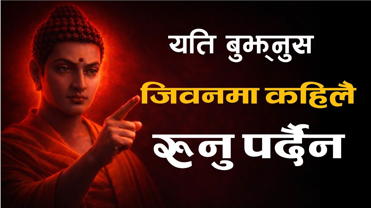 गौतम बुद्वको यति कुरा जाने जिवनमा रुनुपर्दैन | आजै जीवन बदलिन्छ 