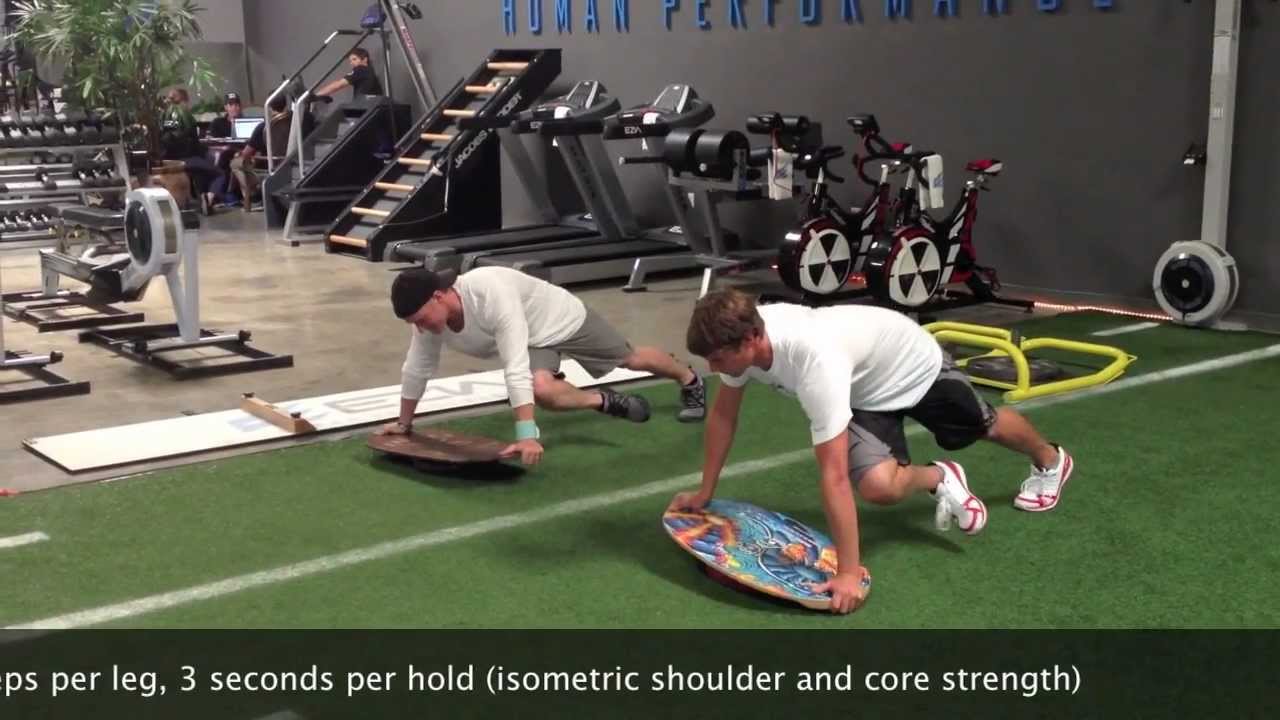 Ian Walsh Surf Circuit Workout at EZIA Human Performance