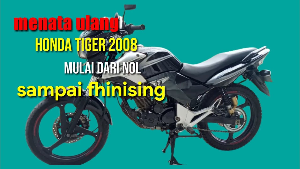 full restorasi Honda Tiger 2008 #bintangscootgarage