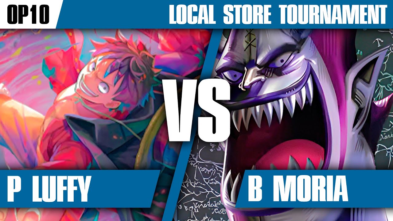 ♠️ POV P Luffy vs B Moria [OP10] Store Tournament 26 players ♠️ One Piece TCG