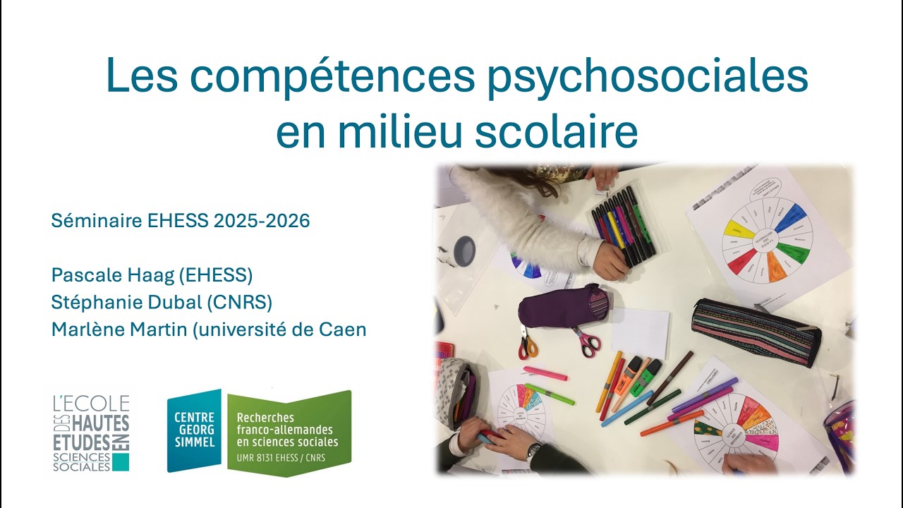 Compétences psychosociales en milieu scolaire – 19.02.2026 – Introduction