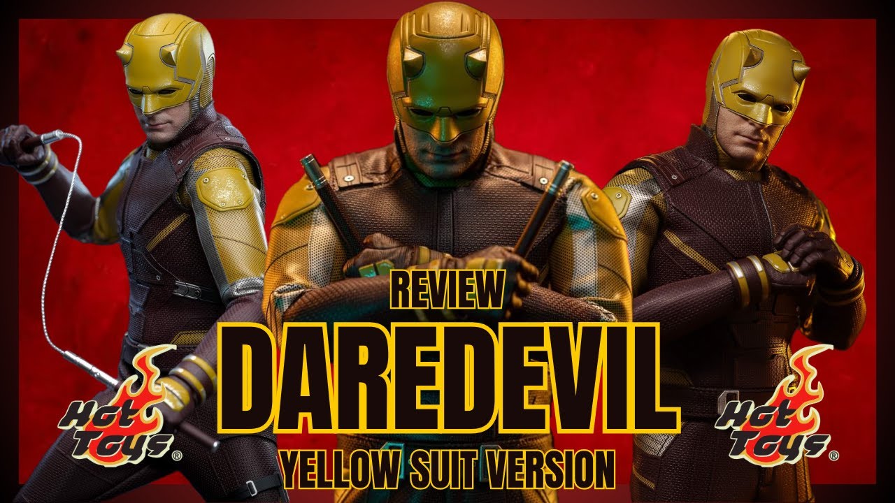 ¡SIN PALABRAS! | REVIEW de la Hot Toys de DAREDEVIL (Yellow Suit Version) de la serie de She-Hulk