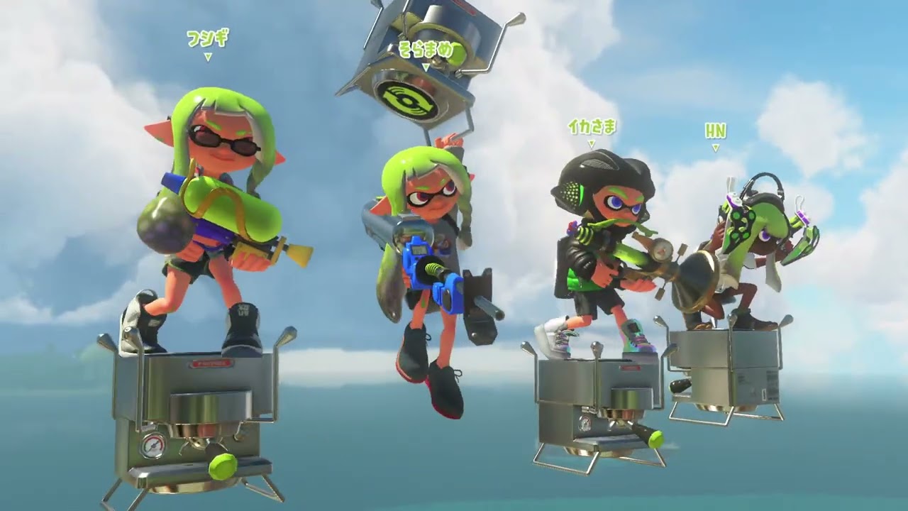 Nintendo Switch Online：Playtest Programを実施します。連続ゲーム小説【スプラトゥーン3】2792話、ガチホコバトル ステージ：マテガイ放水路、ネギトロ炭鉱。
