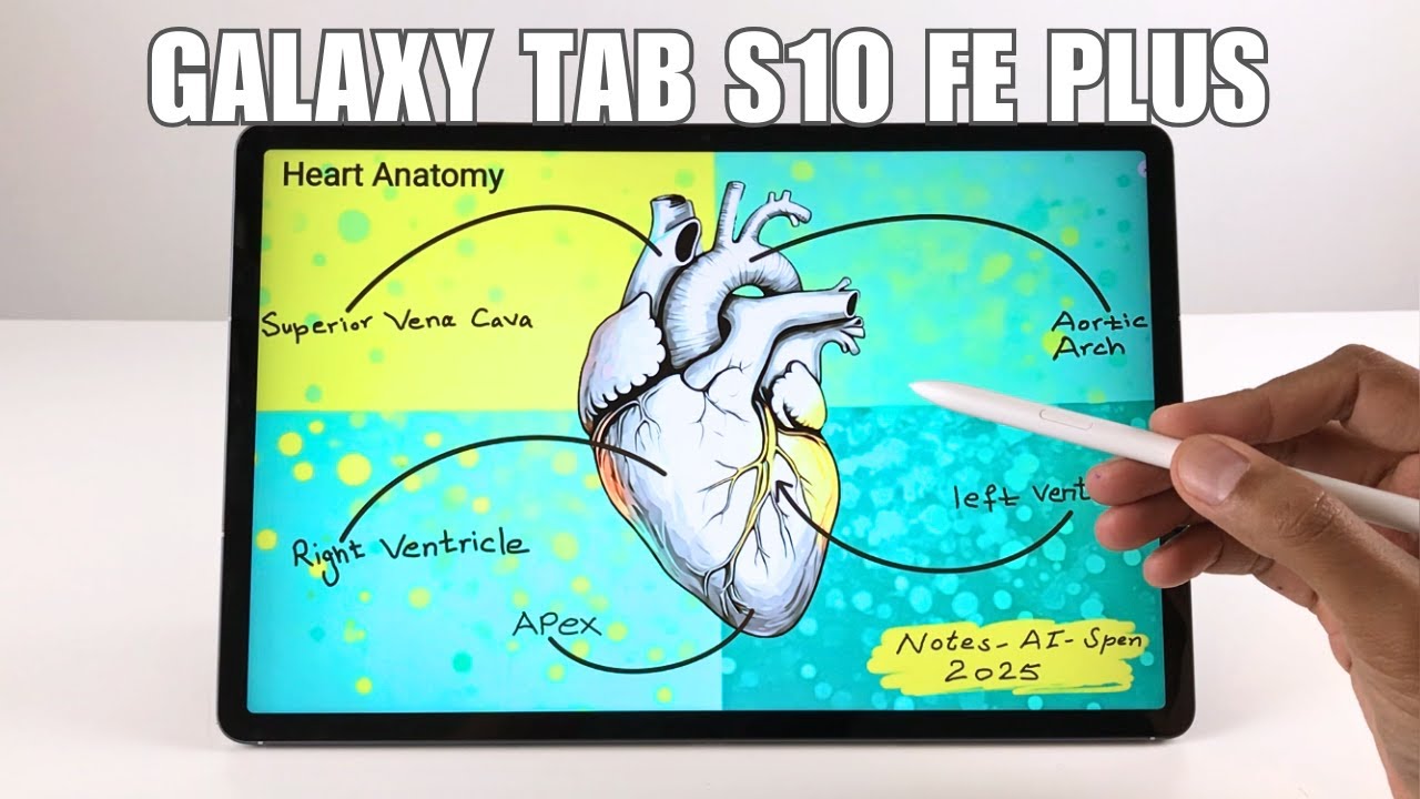 Samsung Galaxy Tab S10 FE+ Plus — 25 мощных функций — производительность и S Pen