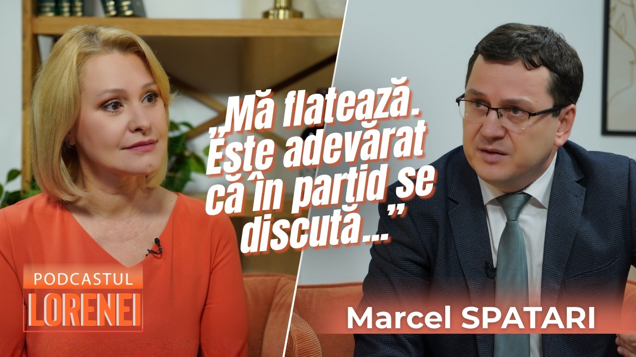 Podcastul Lorenei #36 Marcel Spatari: prezidențiale, naveta la familie, aderare, unirea cu Rom&acirc;nia
