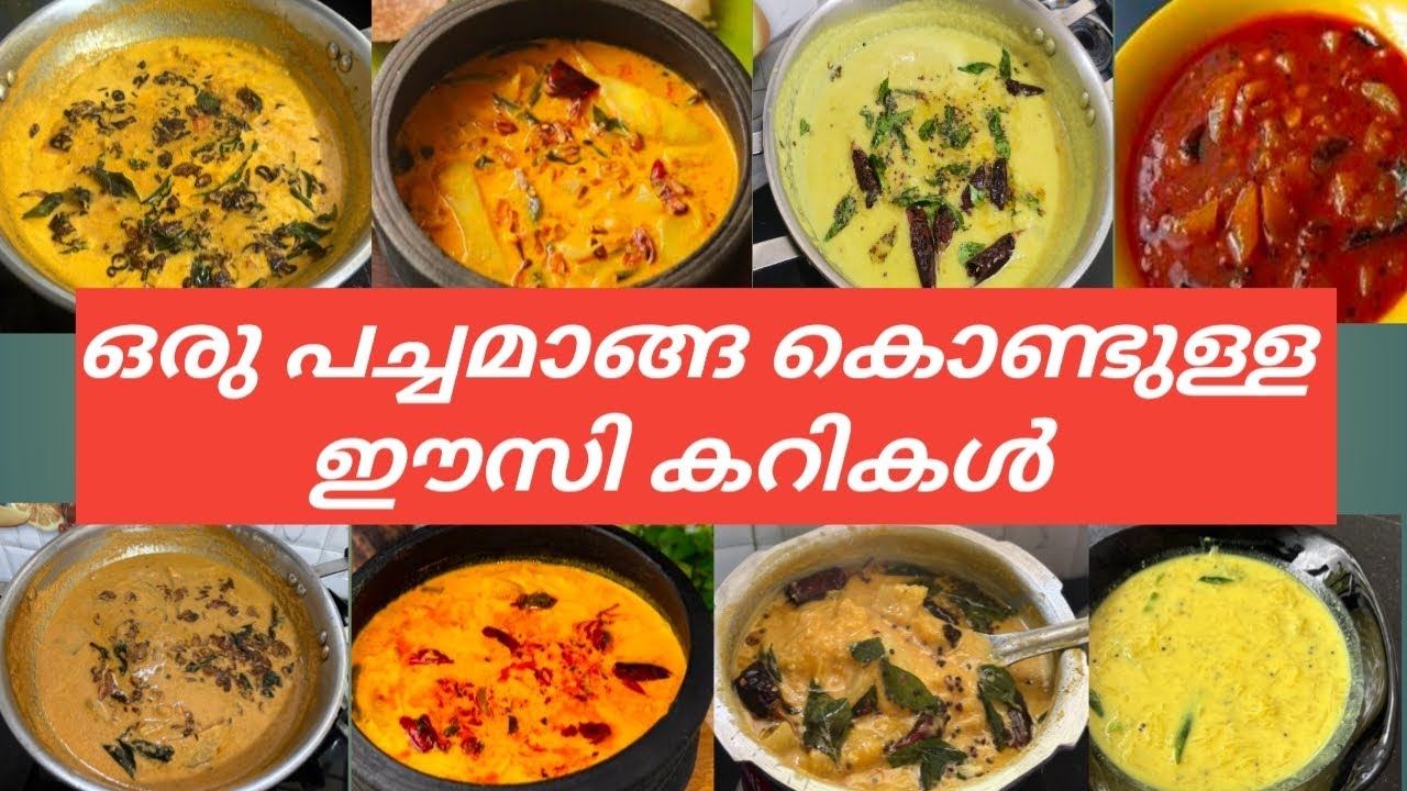 പച്ചമാങ്ങ വച്ച്  ഈസി കറികൾ മാത്രം 👍🏻👌🏻#Rekha's dream kitchen #
