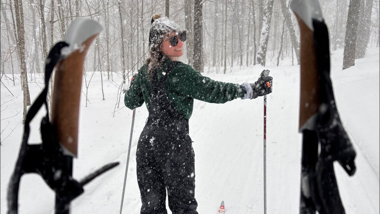 Algonquin Park Mew Lake: Winter Yurt ❄️ 🛖 
