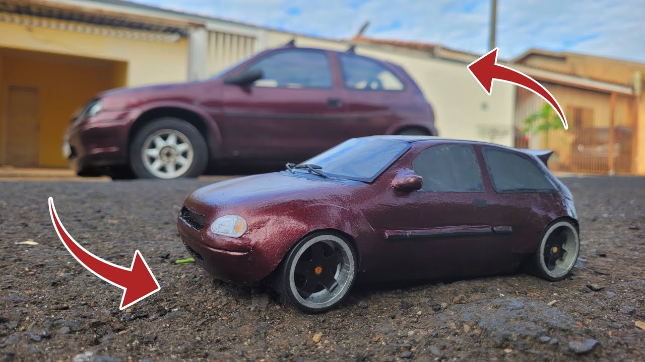 FIZ O MEU CARRO EM MINIATURA!