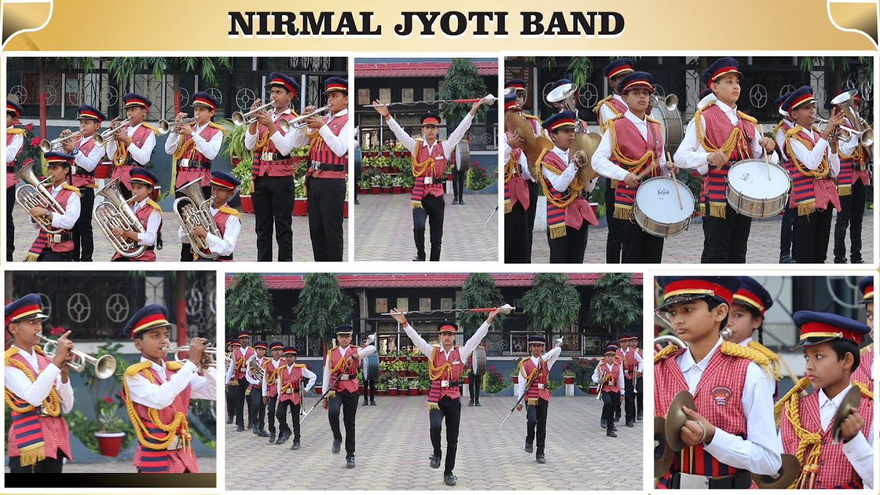 BAND DISPLAY BY THE STUDENTS OF NIRMAL JYOTI