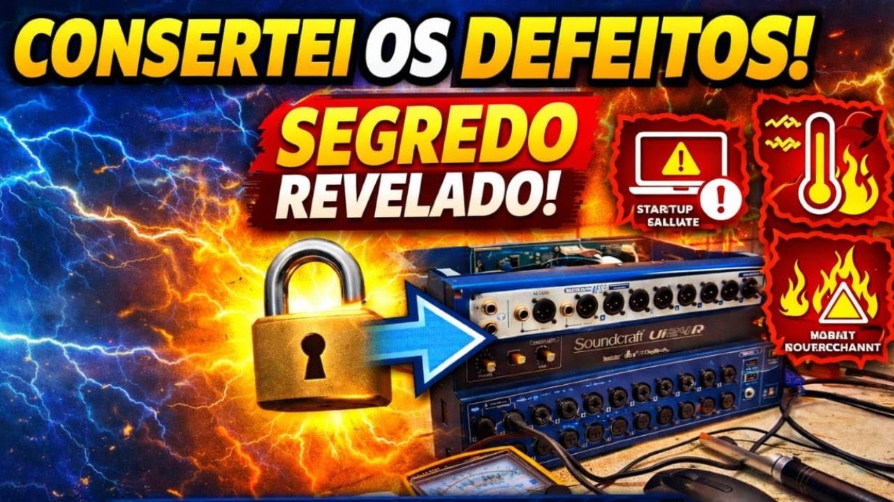 ​O que ninguém te conta: Como consertar os 3 maiores defeitos da Soundcraft Ui24R