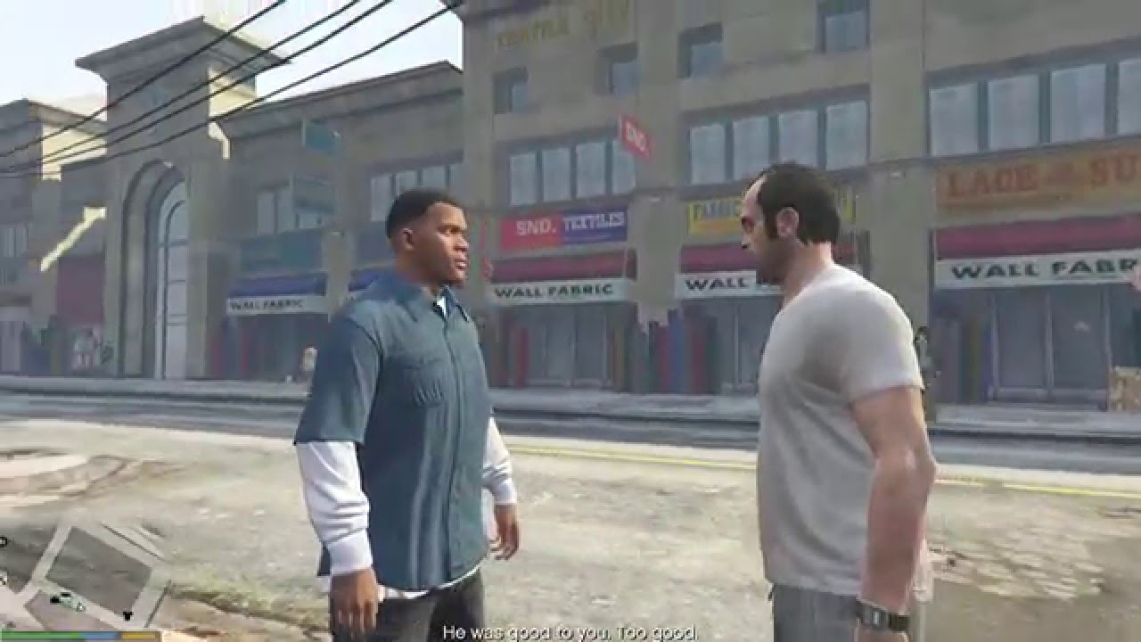 GTA V Франклин и Тревор не хотят больше встречаться