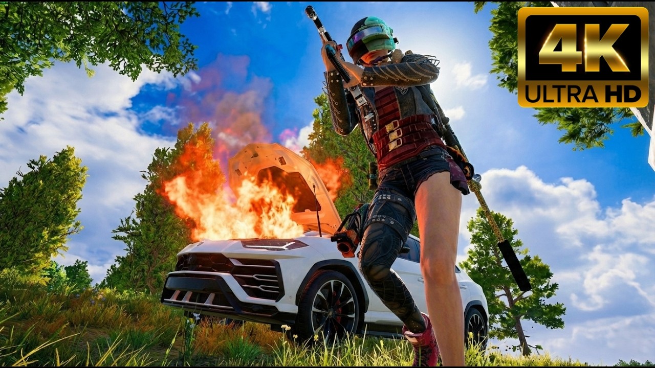 PUBG PC : OLD ERANGEL INTENSE GAMEPLAY IN 4K(No Commentary)