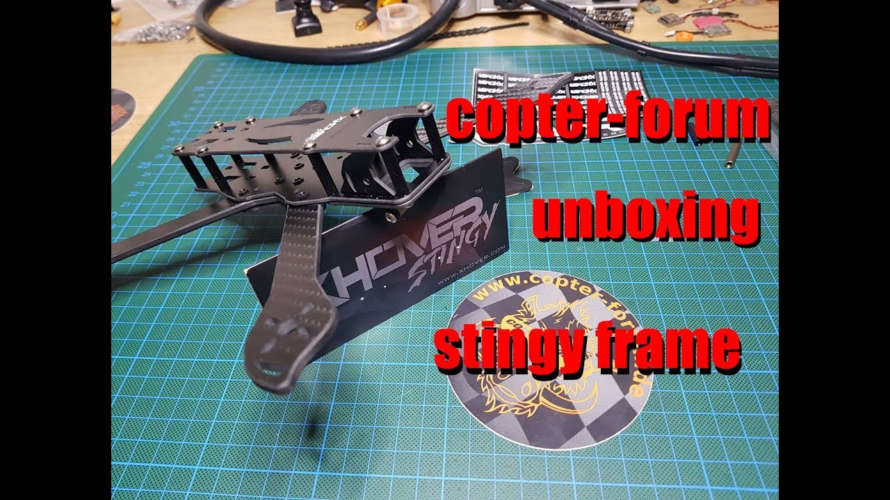 XHover Stingy Frame unboxing - deutsch