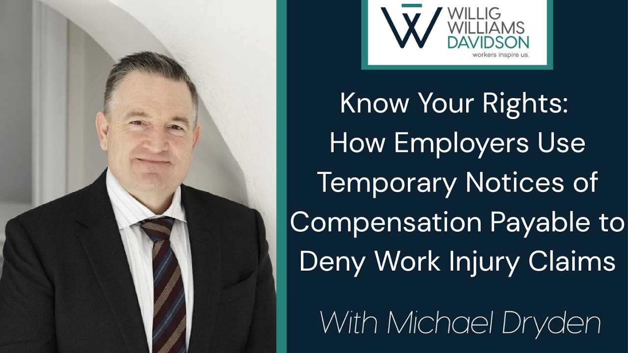 How Employers Use Temporary Notices of Compensation Payable to Deny Work Injury Claims