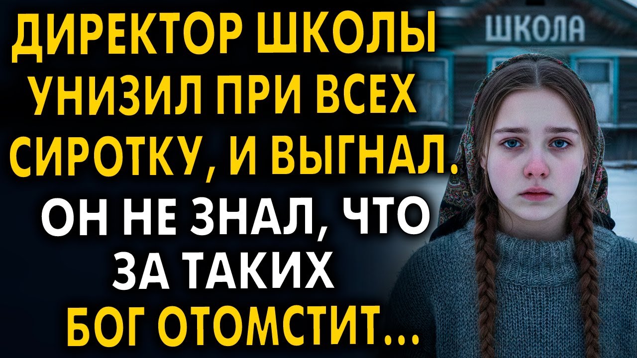 «ТЫ — ПРОСРОЧКА!»: Директор унизил сироту и обвинил в поджоге, но судьба приготовила ему СЮРПРИЗ!