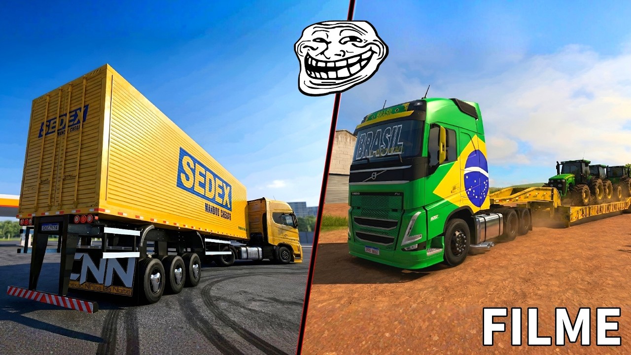 Botando PRESSÃO nos Maquinários do World Truck Driving Simulator 😎😂