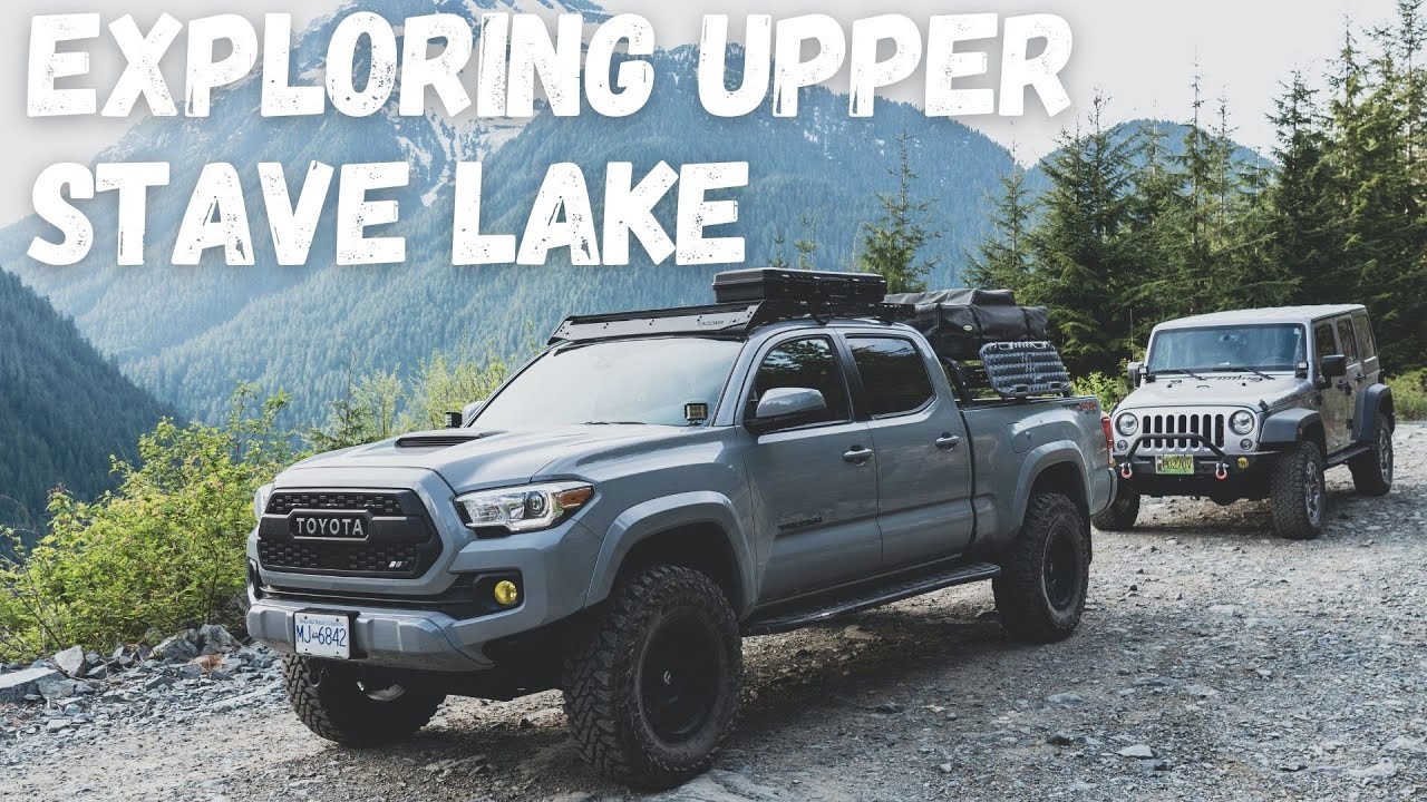 Исследование Верхнего озера Стейв | Jeep Wrangler JKU Rubicon и Toyota Tacoma Overland Adventure