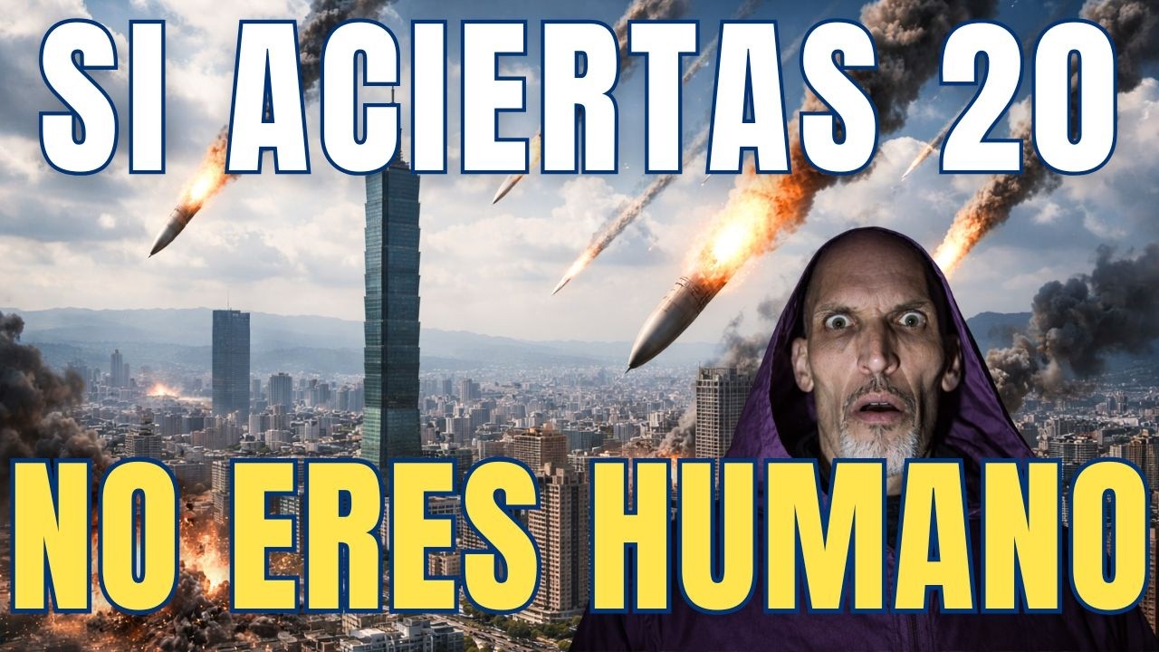 ¿Cuánto SABES? 🧠 30 Preguntas DIFICILES de Cultura GENERAL