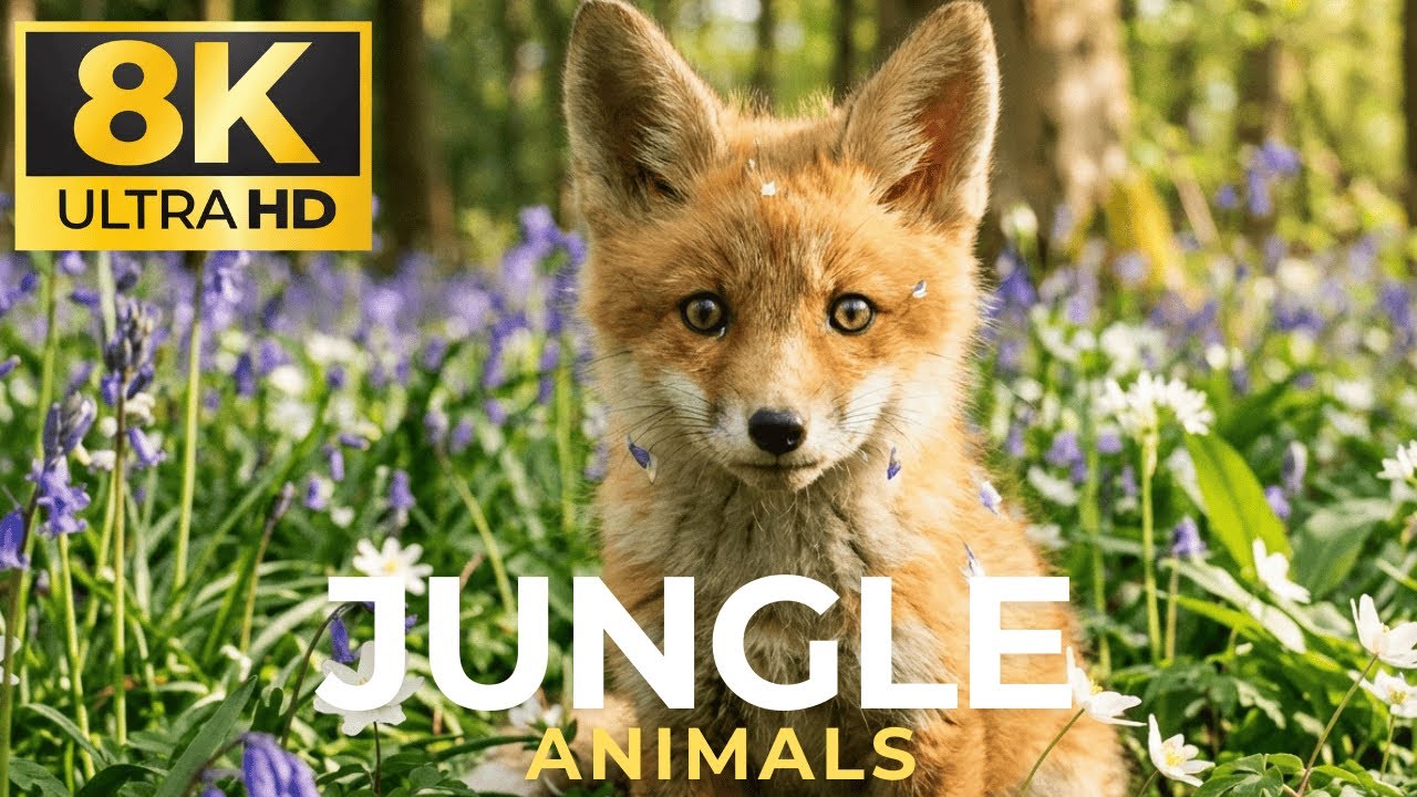8K Wild Nature – Amazing Wildlife Scenes from Around the World