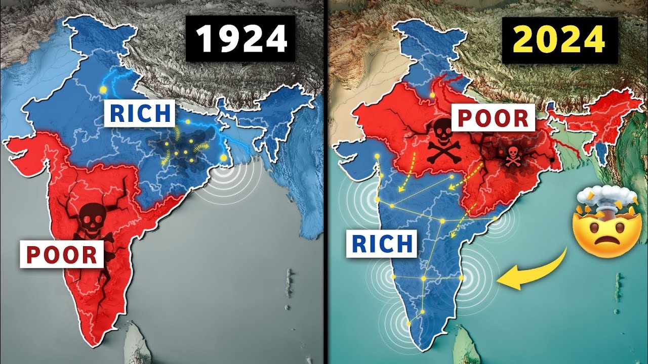India's Economic Divide: How Rich States Became Poor